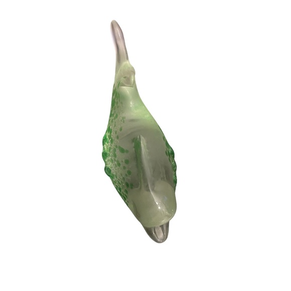 Blown glass dolphin - Picture 3 of 7